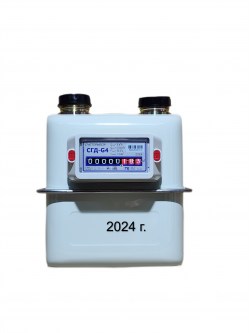 Счетчик газа СГД-G4ТК с термокорректором (вход газа левый, 110мм, резьба 1 1/4") г. Орёл 2024 год выпуска Майкоп
